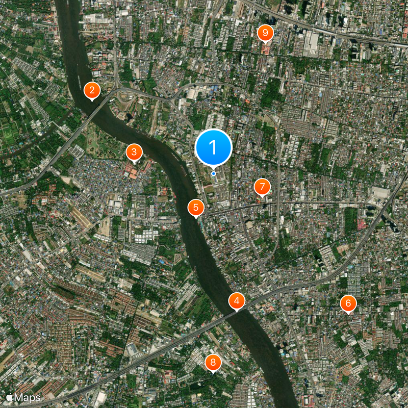 Bang Kwang Central Prison Map