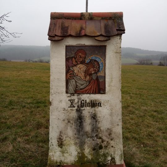 Kreuzwegstation Ober'm Wassergraben in Hausen