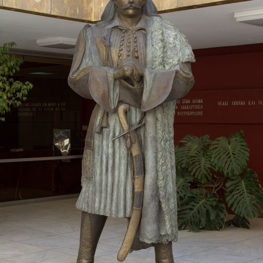 Statue of Markos Botsaris, Athens War Museum