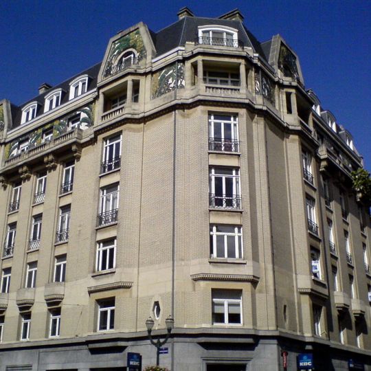 Anciens bâtiments de la firme GKF (Gérard Koninckx Frères -grossiste fruits exotiques)