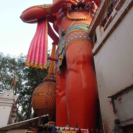 Giant statue of Hanuman in Karol Bagh