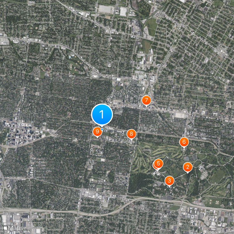 Washington University School of Law Map