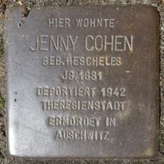 Stolperstein à la mémoire de Jenny Cohen