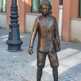 Young Ludwik Zamenhof Monument