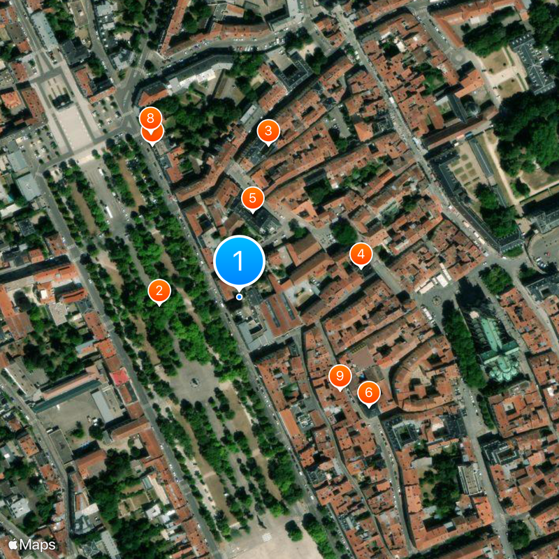University of Lorraine Map