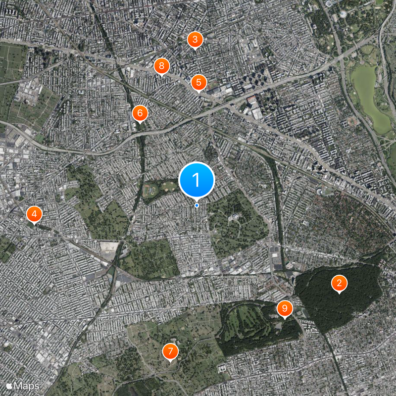 Middle Village Map