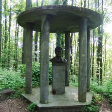 Pavilion with a bust of Leoš Janáček