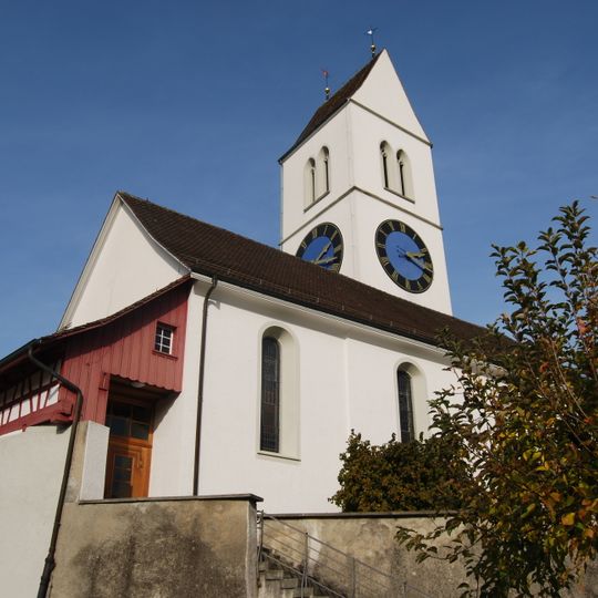 Reformed church with rectory