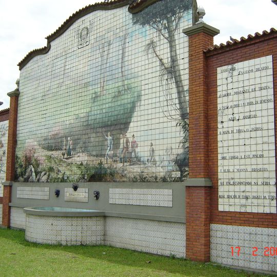 Mural da Rodovia dos Imigrantes