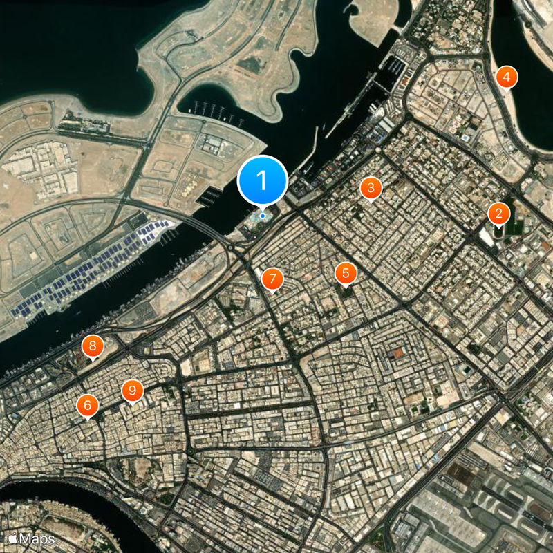 Waterfront Market Mappa