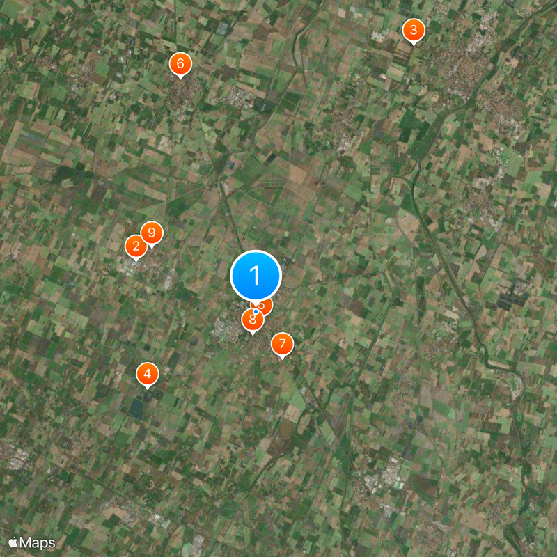 San Giovanni in Persiceto Map