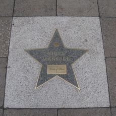 Broad Street Walk of Stars - Nigel Mansell