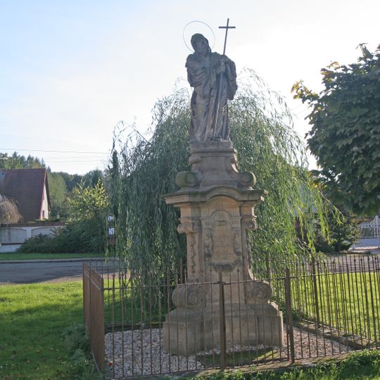 Statue of Francis of Paola in Hořiněves