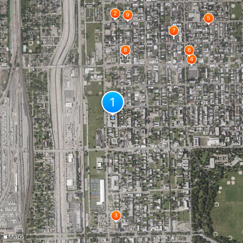 DuSable High School Map