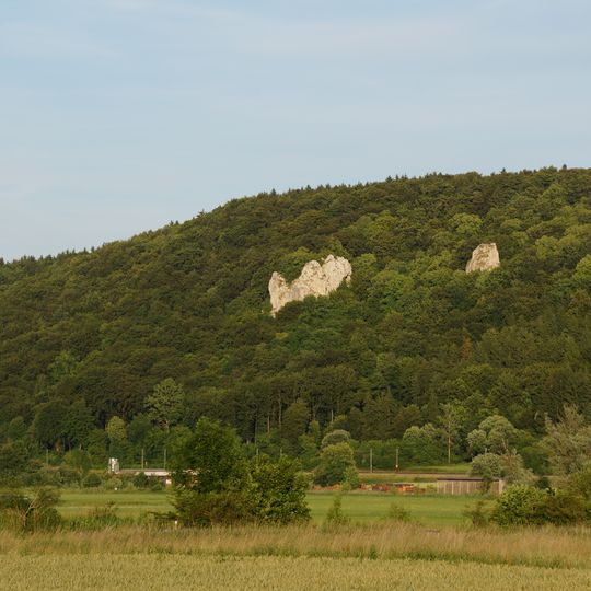 Mühlfelsen N der Bubenrother Mühle