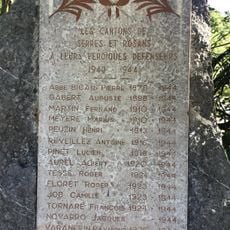 Stèle cantonnale des résistants