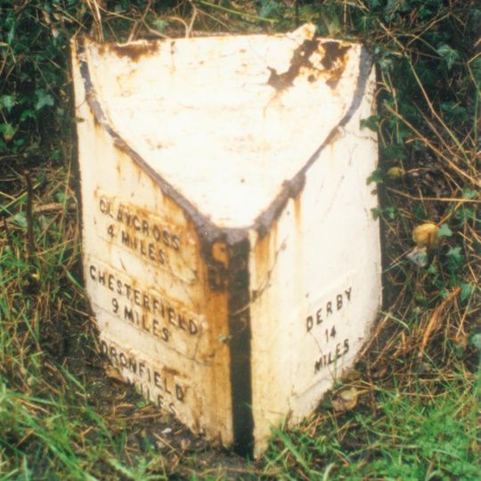 Milepost, S of Toadhole Furnace