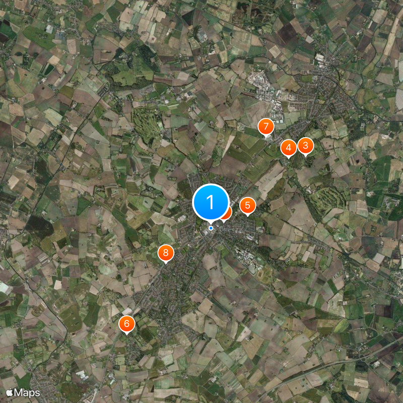 Ormskirk Map