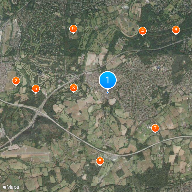 Cobham Map