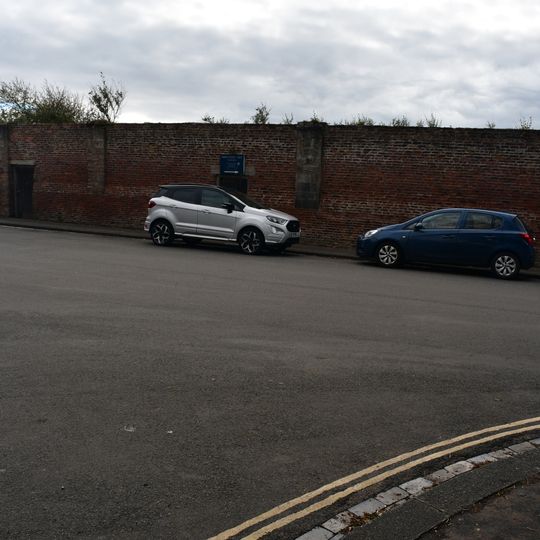 Walled Garden At West End Of The Grove