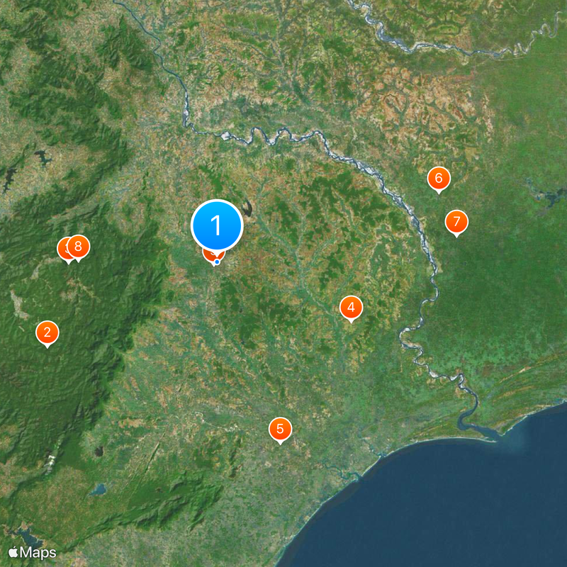 Baripada Map