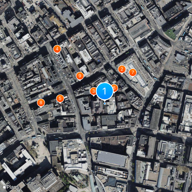 The Cavern Club Mapa