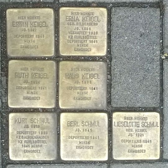 Stolperstein en memoria de Ruth Keibel