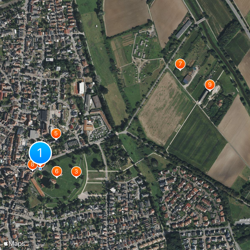 Abadía de Lorsch Mapa