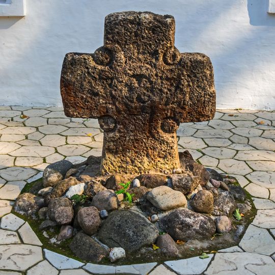 Stone crosses in Gdov fortress