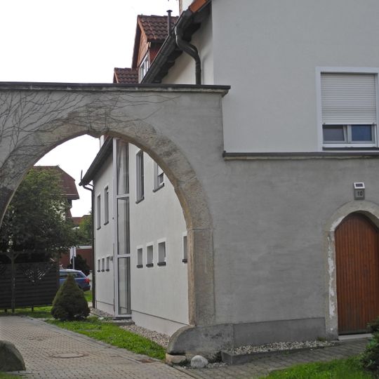 Torbogen eines Bauernhofes Eutschützer Straße 10