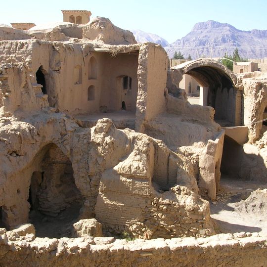 Alte Lehmziegelstadt von Kharanaq