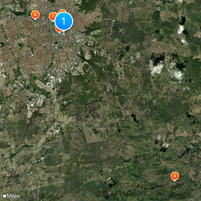 Campina Grande Karte