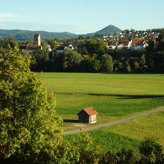 Neckartal zwischen Tübingen und Plochingen