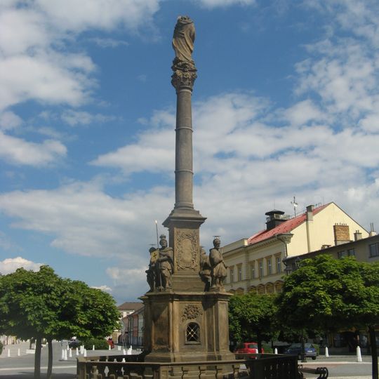 Maria column in Svitavy