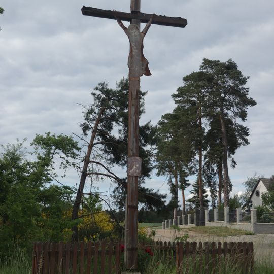 Kříž u silnice 390 u Rejdůveně
