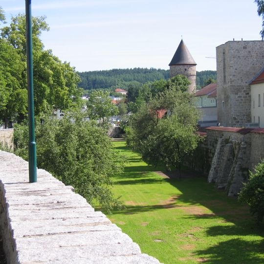 Stadtmauer, Zwinger und Befestigungsanlage