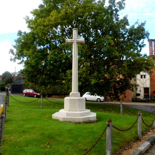 Great Waltham WW1 and WW2 Memorial Cross