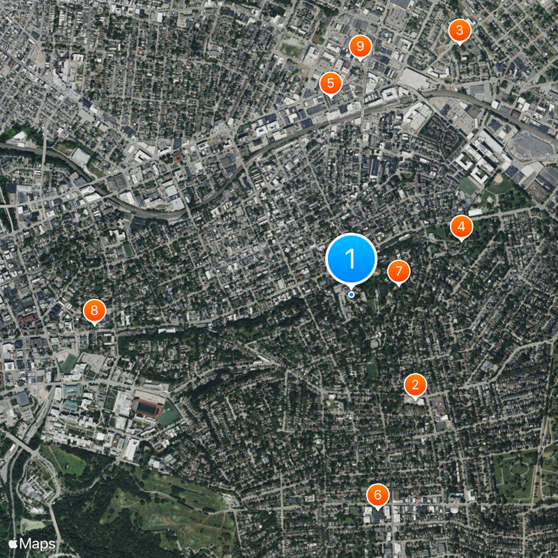 Chatham University Map