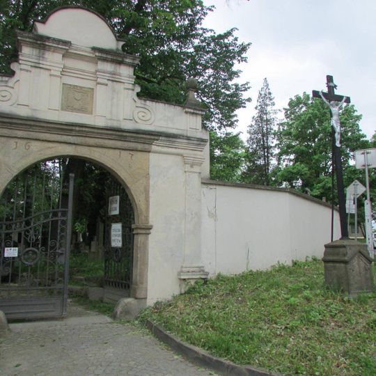 Kříž u Starého hřbitova v Havlíčkově Brodě