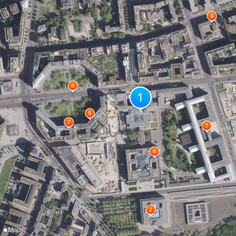Bundesrat Map