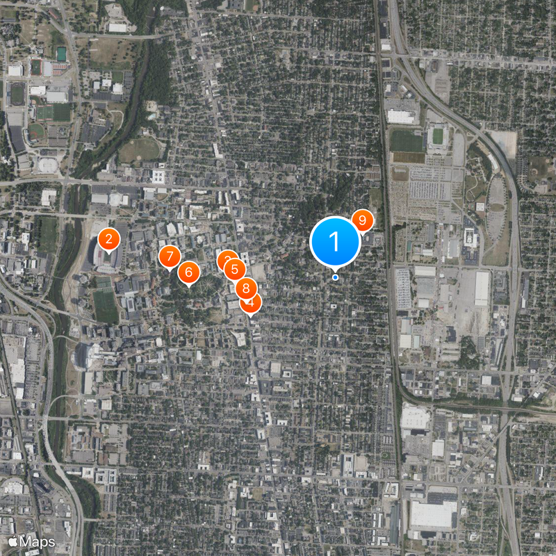 Columbus metropolitan area Map