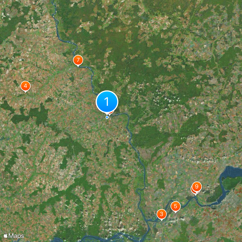 Vyatskiye Polyany Map