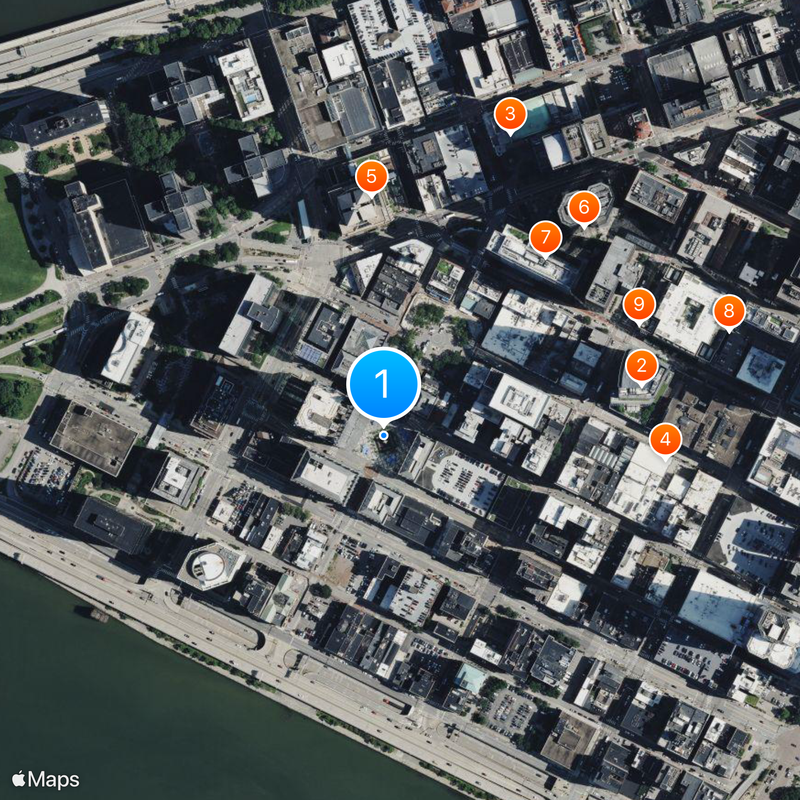 PPG Place Map