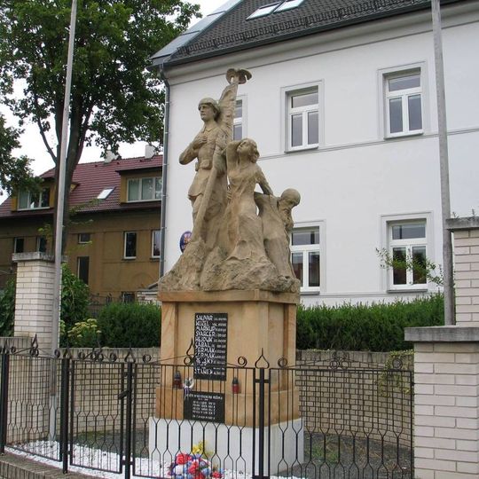 Pomník obětem 1. a 2. světové války v Kněževsi