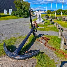 Obra de arte, escultura, âncora