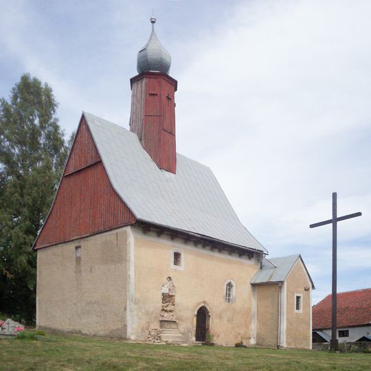 Saints James and Catherine church in Radomice