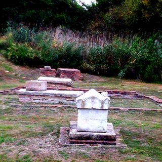 Ancient roman necropolis in Voghenza