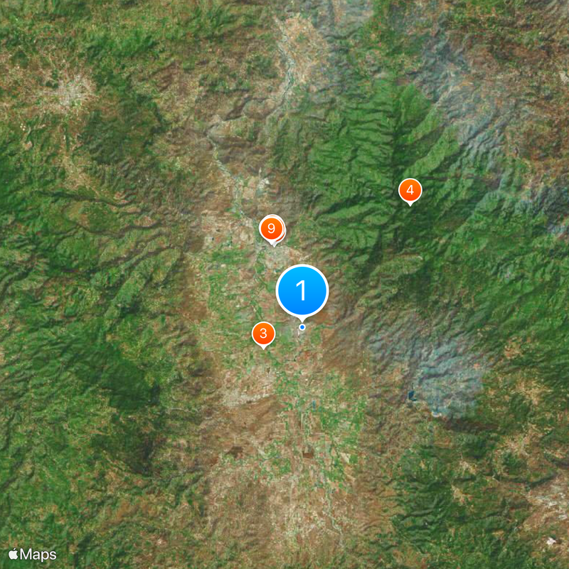 Base Aérea Soto Cano Mapa