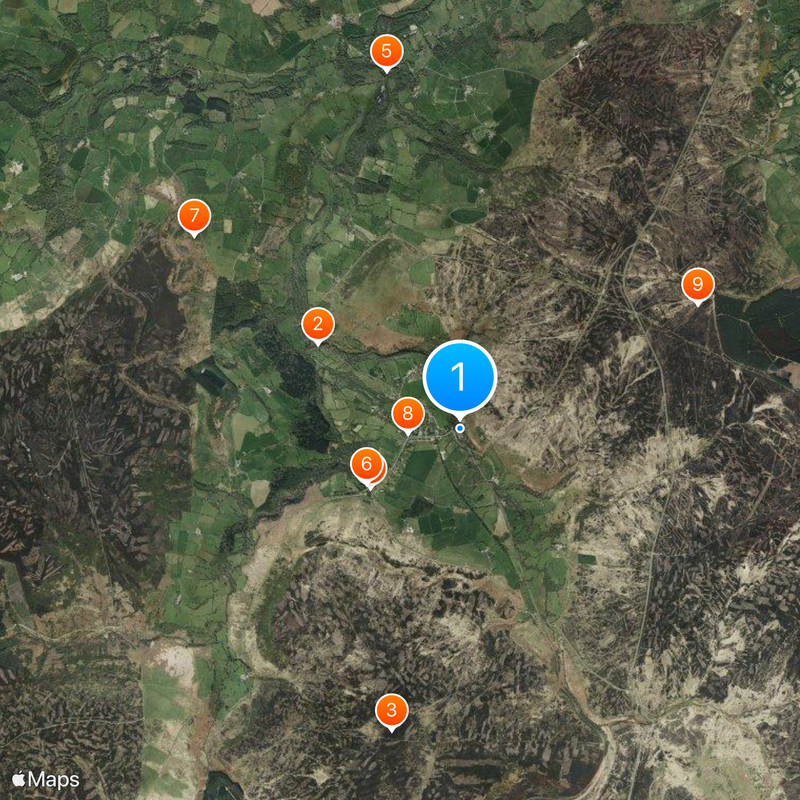 Goathland railway station Map