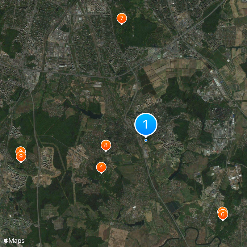 Leninsky District Mappa